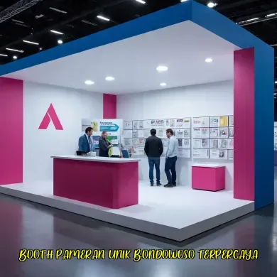 booth pameran unik bondowoso terpercaya